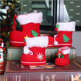 Weihnachten Socken Dekoration Anhänger Süßigkeiten Stiefel Kreative Geschenk